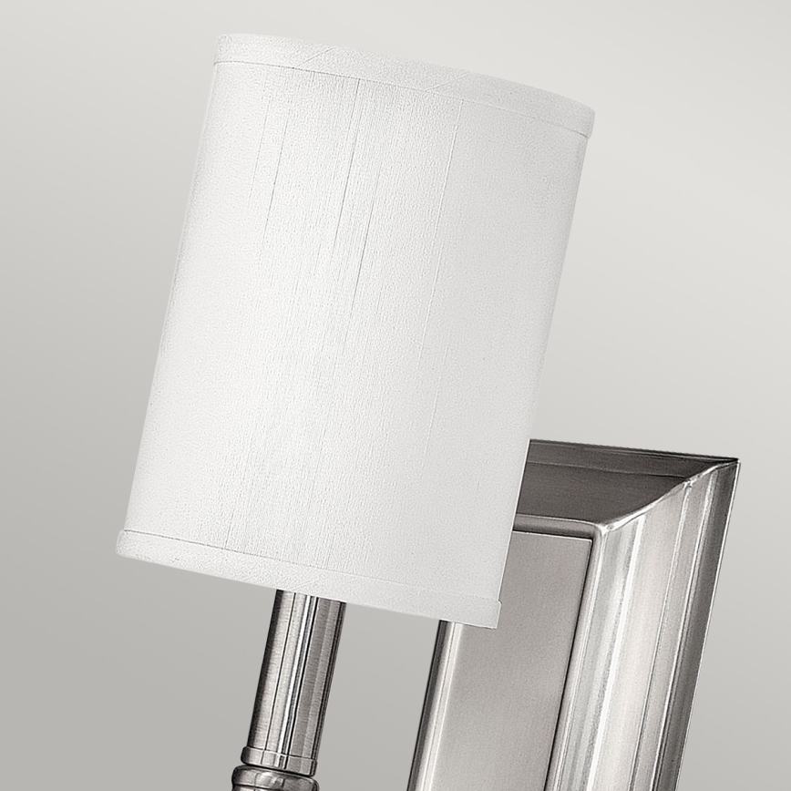 Hinkley - Vägglampa SUSSEX 1xE14/60W/230V matt krom