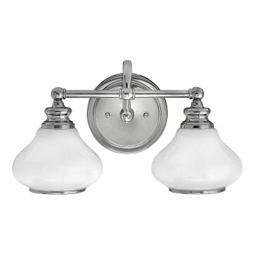 Hinkley - LED Badrumsvägglampa AINSLEY 2xG9/3W/230V IP44 matt krom