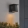 Hinkley - LED vägglampa för utomhusbruk HANS 1xGU10/8W/230V IP44 svart