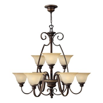 Hinkley - Ljuskrona på kedja CELLO 9xE27/60W/230V