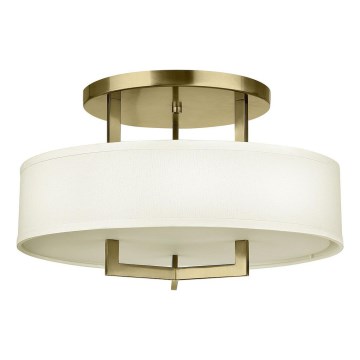 Hinkley - Taklampa HAMPTON 3xE27/60W/230V Ø 50,8 cm guld