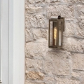Hinkley - Utomhusvägglampa HARBOR 1xE27/60W/230V IP44 bronsfärgad