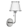 Hinkley - Vägglampa CLARKE 1xE27/40W/230V skinande krom/vit