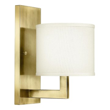 Hinkley - Vägglampa HAMPTON 1xE27/60W/230V guld