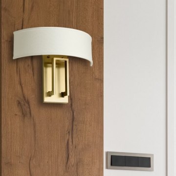 Hinkley - Vägglampa HAMPTON 2xE14/40W/230V guld