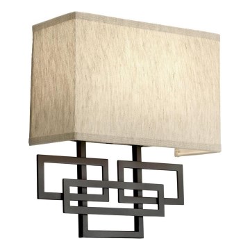 Hinkley - Vägglampa LANZA 2xE14/40W/230V brons