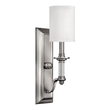 Hinkley - Vägglampa SUSSEX 1xE14/60W/230V matt krom
