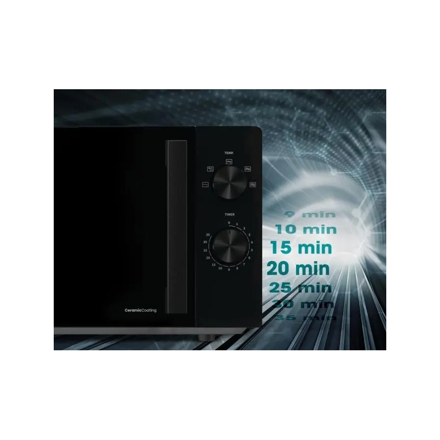 HISENSE H20MOBP1H - Mikrovågsugn 700 W/230 V, 20 l, svart