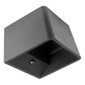 HÖFFTECH - LED uppladdningsbar vägglampa med rörelsesensor LED/0,8W/3,7V 1200 mAh
