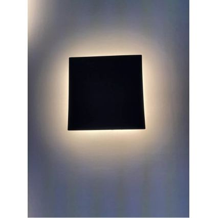 HÖFFTECH - LED utomhusväggarmatur LED/10W/230V kvadratisk IP65
