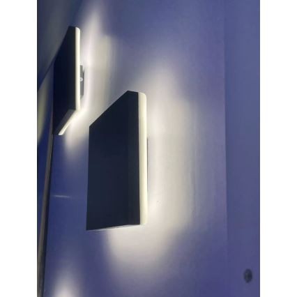 HÖFFTECH - LED utomhusväggarmatur LED/10W/230V kvadratisk IP65