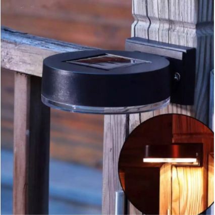 HÖFFTECH - Solcellsdriven LED-vägglampa LED/1,2V 600 mAh IP44