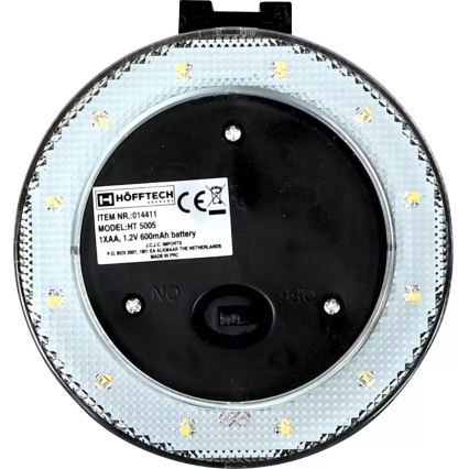 HÖFFTECH - Solcellsdriven LED-vägglampa LED/1,2V 600 mAh IP44
