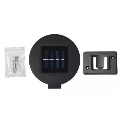 HÖFFTECH - Solcellsdriven LED-vägglampa LED/1,2V 600 mAh IP44