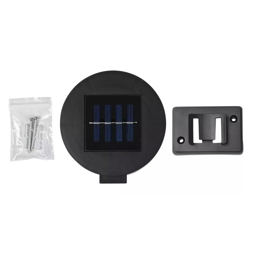 HÖFFTECH - Solcellsdriven LED-vägglampa LED/1,2V 600 mAh IP44