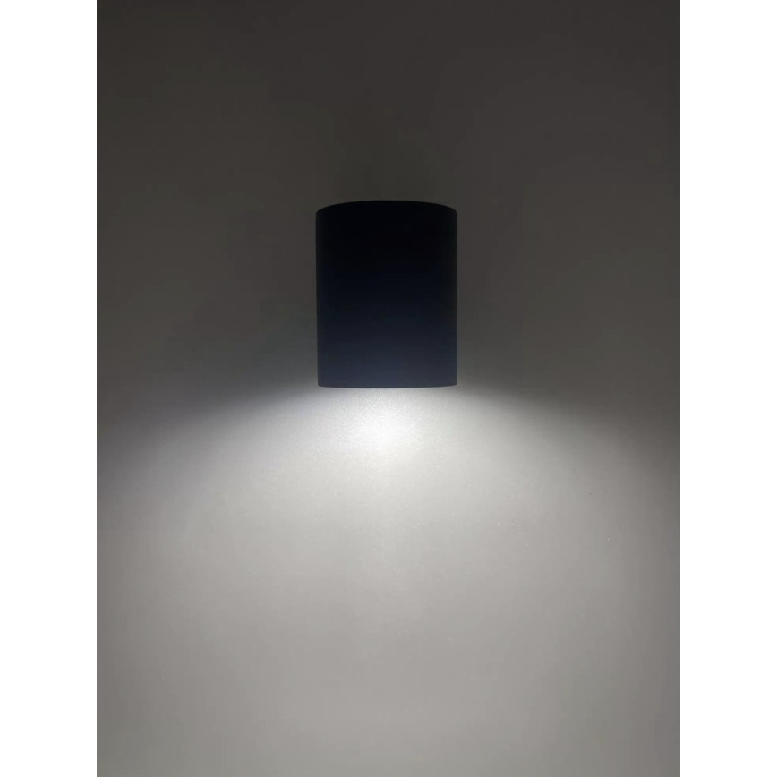 HÖFFTECH - Utomhusvägglampa 1xGU10/35W/230V IP65