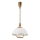 Höj- och sänkbar taklampa RAMONA 1xE27/60W/230V brun/vit/ek