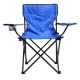 Hopfällbar campingstol blå