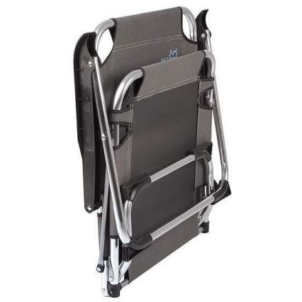 Hopfällbar campingstol grå