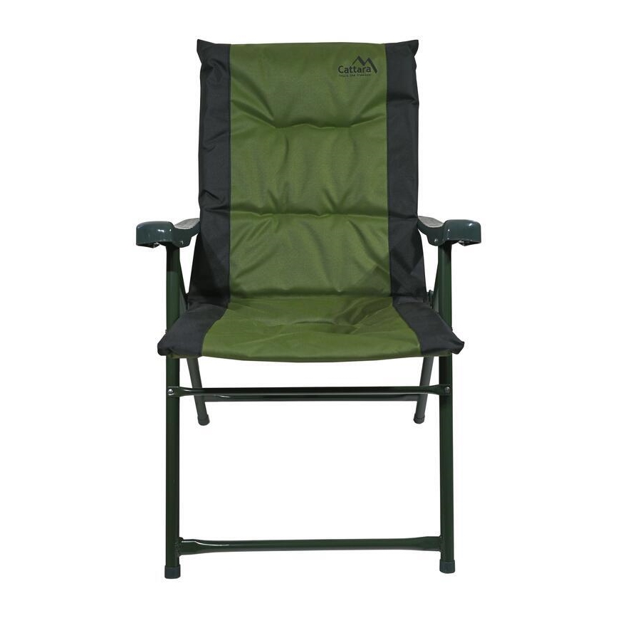 Hopfällbar campingstol, grön