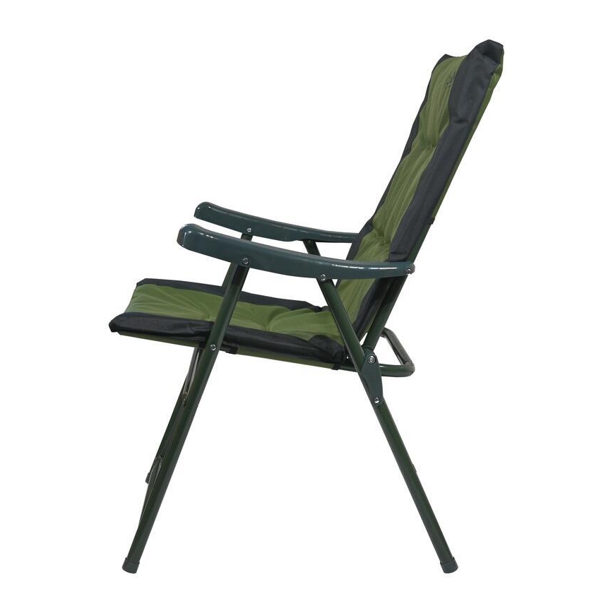 Hopfällbar campingstol, grön