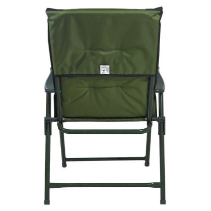 Hopfällbar campingstol, grön