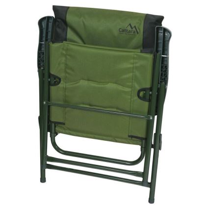 Hopfällbar campingstol, grön