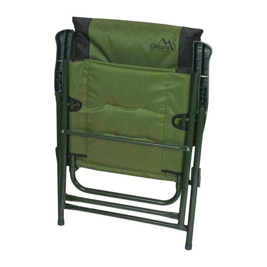 Hopfällbar campingstol, grön