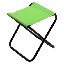 Hopfällbar campingstol grön/svart