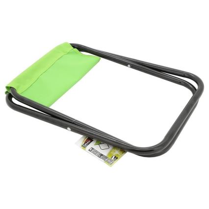 Hopfällbar campingstol grön/svart