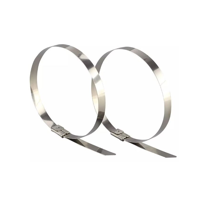 Hopfällbara stålband 4,6x250mm 100st stål