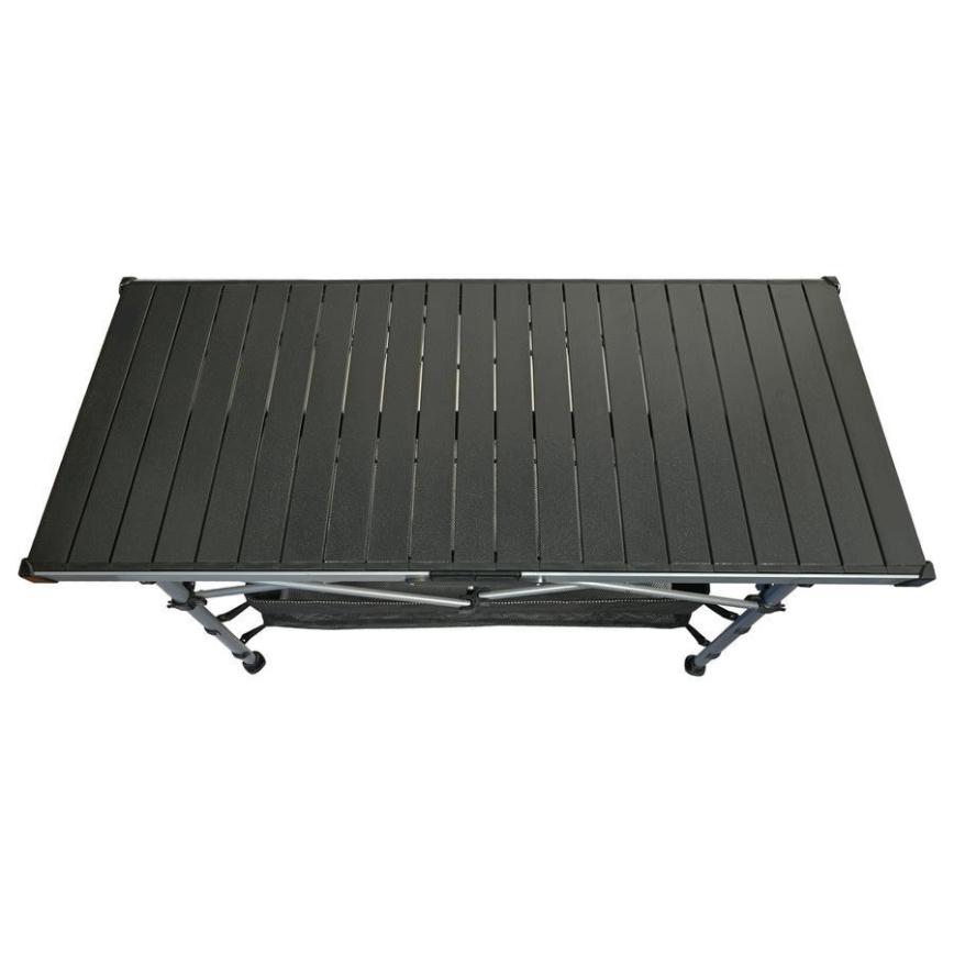 Hopfällbart campingbord 123x55cm antracit