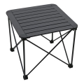 Hopfällbart campingbord 52x52cm antracit