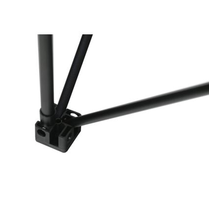 Hopfällbart campingbord 52x52cm antracit