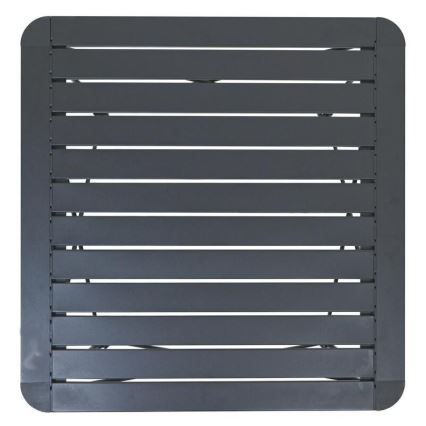 Hopfällbart campingbord 70x70cm antracit