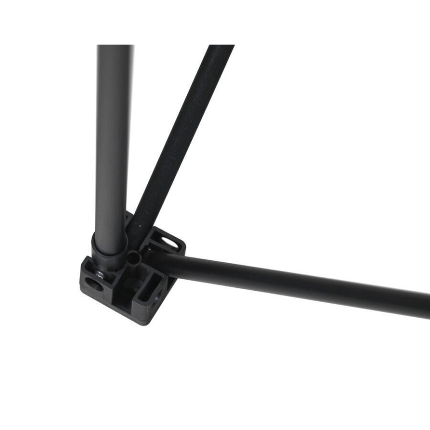 Hopfällbart campingbord 70x70cm antracit