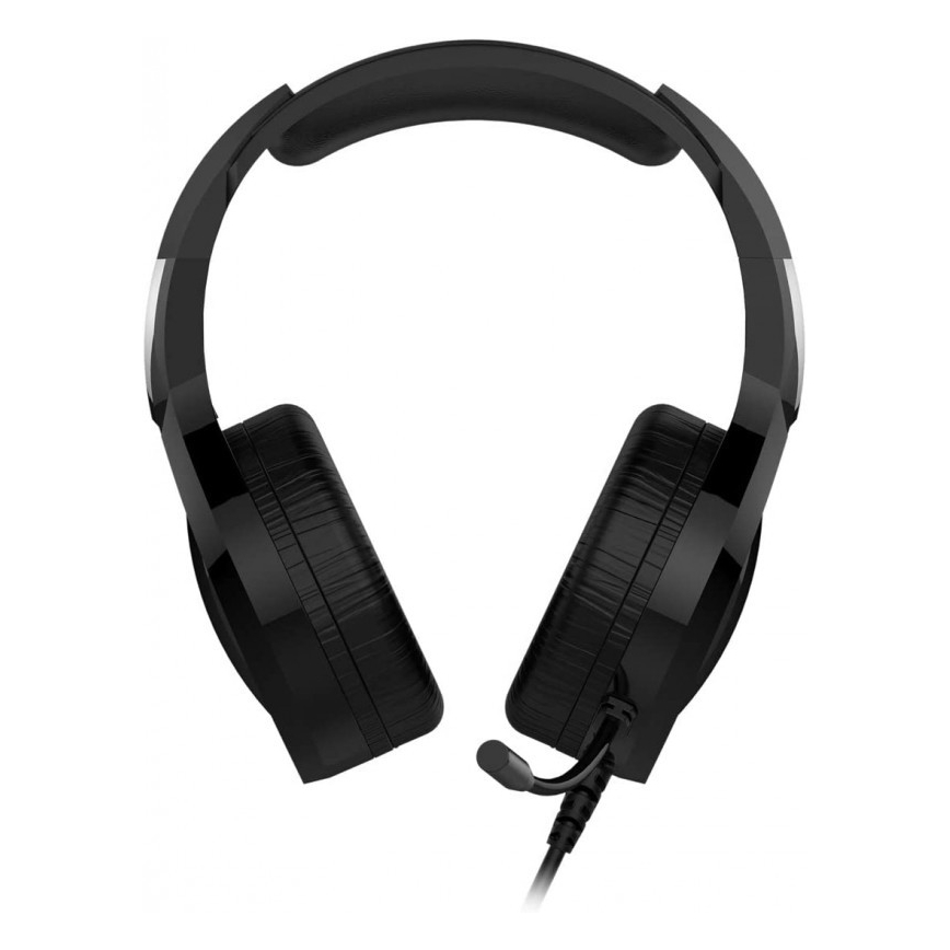 hörlurar med en mikrofon VARR GAMING RGB USB svart