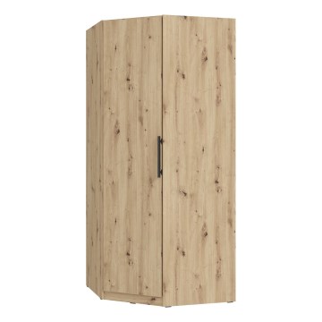 Hörngarderob MARO 94x213 cm, Artisan-ek