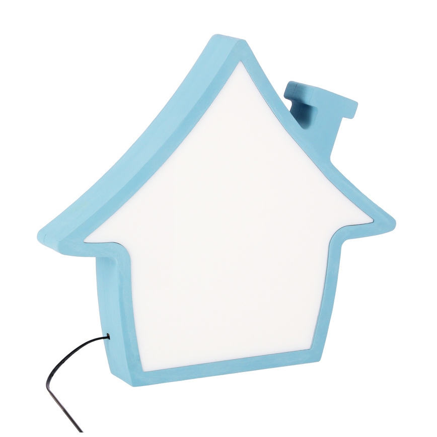 HOUSE LED barnskrivbordslampa 10W/230V blå