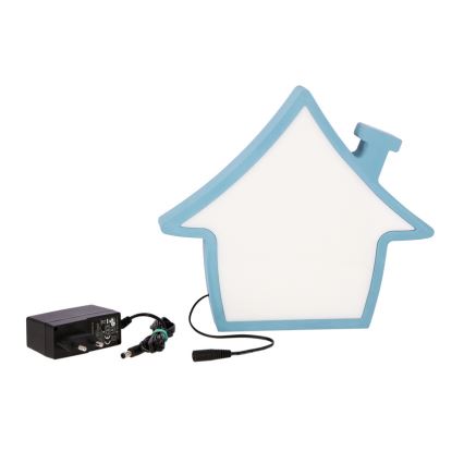 HOUSE LED barnskrivbordslampa 10W/230V blå