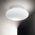 Ideal Lux - Badrum takbelysning BUBBLE 1xE27/60W/230V diameter 33,5 cm IP44 vit