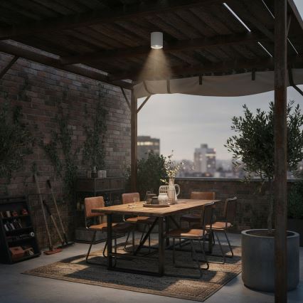 Ideal Lux - Badrumsspotlight GUN 1xGU10/28W/230V IP44 vit