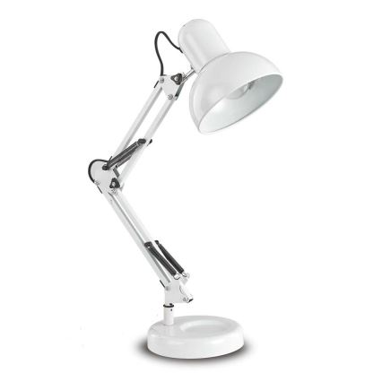 Ideal Lux - Bordslampa 1xE27/40W/230V vit