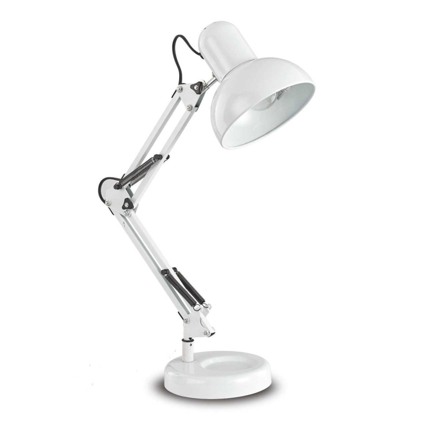 Ideal Lux - Bordslampa 1xE27/40W/230V vit