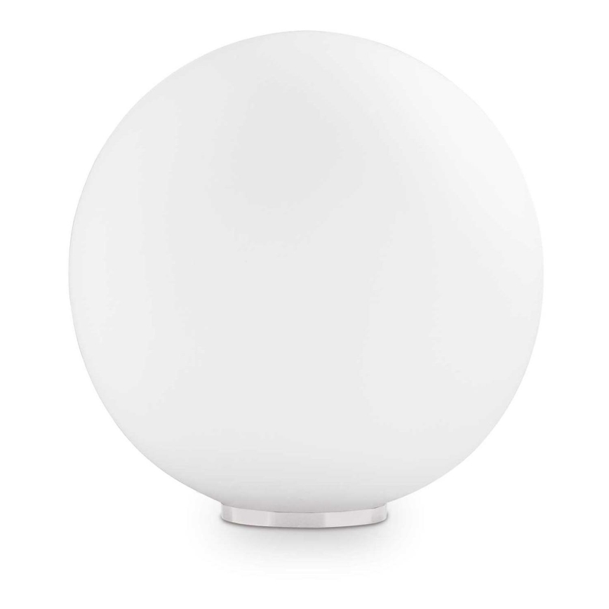 Ideal Lux - Bordslampa MAPA, 1 ljuskälla E27 (max 42 W), 230 V, Ø 40 cm, vit