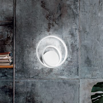 Ideal Lux - Dimbar LED-väggarmatur OZ LED/28W/230V CRI 90 vit