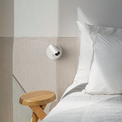 Ideal Lux - LED dimbar beröringsstyrd väggspot ELF LED/3W/230V CRI 95 vit