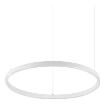Ideal Lux - Dimbart LED-pendel på kabel ORACLE SLIM LED/28W/230V 3000K CRI 90 Ø 50 cm vit