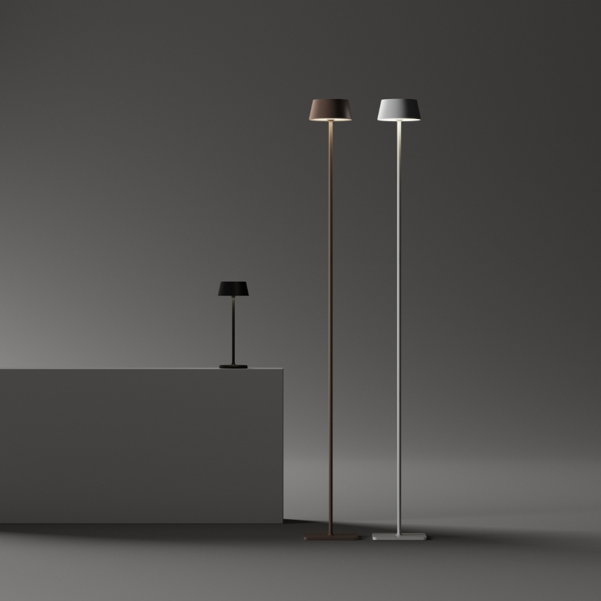 Ideal Lux - LED dimbar utomhuslampa med touch PURE LED/1,5W/3,7V 2200 mAh CRI 90 IP54 brun