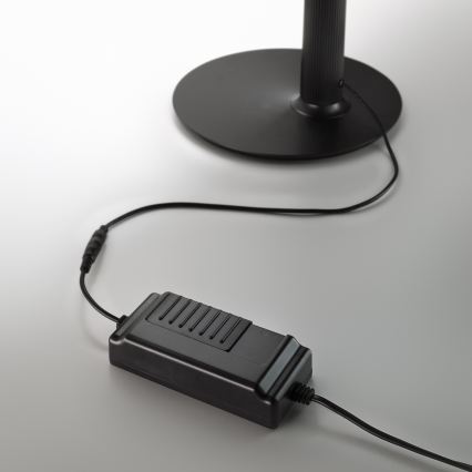 Ideal Lux - Dimmbar LED-golvlampa DORICA LED/50W/230V CRI 90 grå